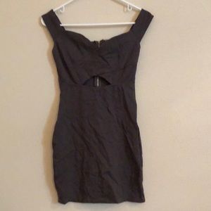 Cutout Open Shoulder Bodycon Dress